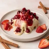 Strawberry Bites Cinnamon Roll